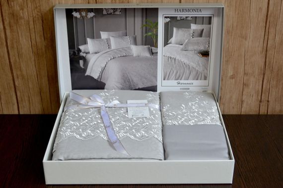Постельное белье First Choice V.I.P Satin Moonlight 200 х 220 см Harmonia | Зображення 3