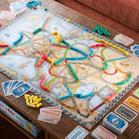 Настільна гра Квиток на потяг: Європа (Ticket to Ride. Europe) | Зображення 1