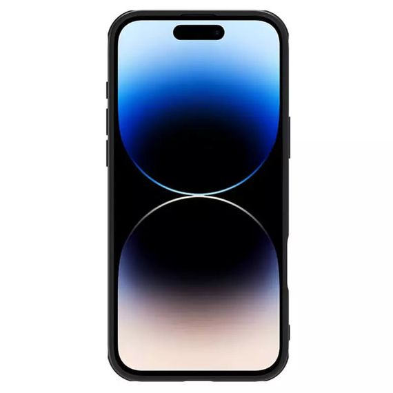Карбоновая накладка Nillkin CamShield Pro для Apple iPhone 16 Pro (6.3") Black | Зображення 4
