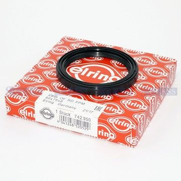 Сальник коленвала передний Mercedes Benz OM651 W906 06-18/ W639 03-14/ W447 14-/ (60x75x8), Elring, 742.950,