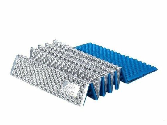 Килимок складний IXPE Naturehike NH19QD008, алюмінієва плівка, 18 мм, блакитний | Зображення 1