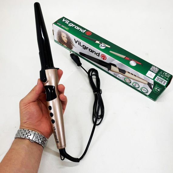 Плойка конусна ViLgrand VHC-3041LC. Колір: золотий | Зображення 1