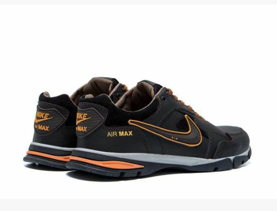 Шкіряні  кросiвки Nike  колір: чорний | Зображення 4