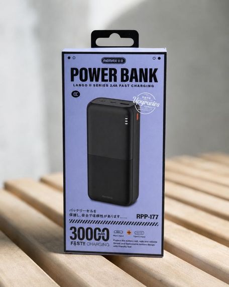 Павербанк Remax 30000 mAh портативний зарядний пристрій зовнішній акумулятор для телефону павер банк потужний