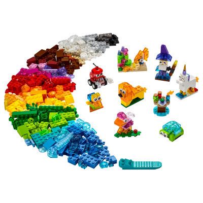 Конструктор LEGO Classic Прозорі кубики для творчості (11013) | Зображення 5