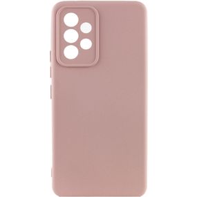Чохол Silicone Cover Lakshmi Full Camera (AAA) для Samsung Galaxy A53 5G, Рожевий