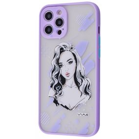 Чохол для Apple Iphone 12 Pro Max фіолетовий ER-17