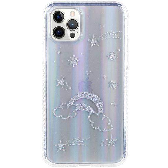TPU+Glass чохол Aurora Space для Apple iPhone 12 Pro / 12 (6.1") | Зображення 1