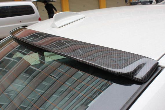 Бленда спойлера V2 (для E90, Карбон) для BMW 3 серия E-90/91/92/93 2005-2011 гг | Зображення 1