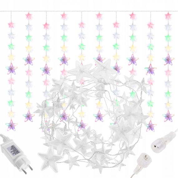 Гірлянда бахрома вулична (зовнішня) Springos 2 м 180 LED CL4005 Mix | Зображення 4