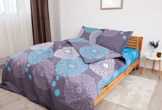 Постільна білизна євро ТЕП Lanabelle Cotton Line Genova 2-03664-23496 200х220 см | Зображення 1