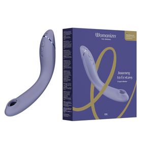 Вібратор для точки G c вакуумною стимуляцією Womanizer OG Lilac Sex Aura