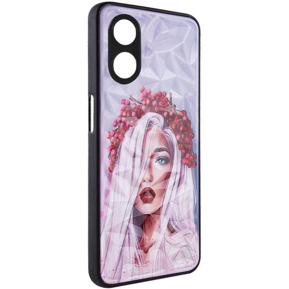 TPU+PC чохол Prisma Ladies для Oppo A58 4G Ukrainian Girl, TPU+PC