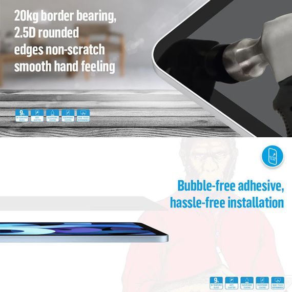 Защитное стекло Blueo HD для Apple iPad Pro 11" (2024) | Зображення 2