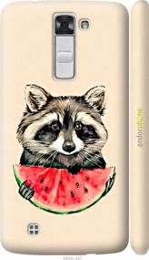 Чохол на LG K8 K350E Єнотик з кавуном "4605m-297-2448"