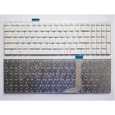 Клавиатура ноутбука ASUS E502/E502M/E502MA/E502S/E502SA белая (A46081)