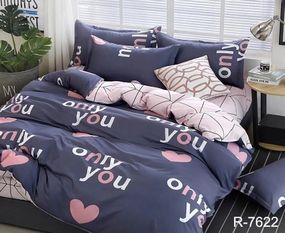 Комплект постільної білизни з компаньйоном R7622