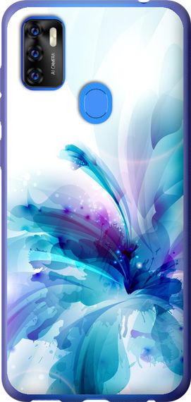 Чехол на ZTE Blade A7S 2020 цветок "2265u-2454-17620"