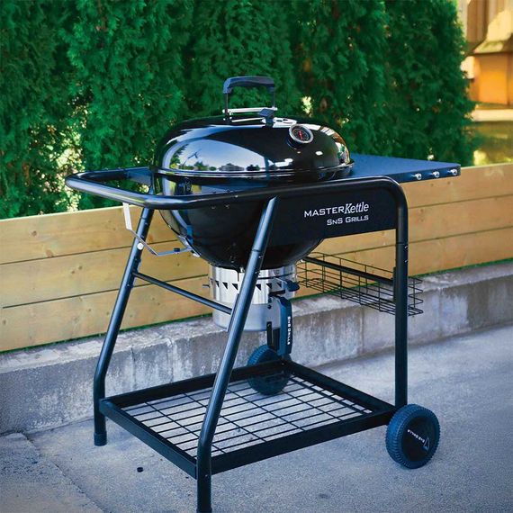 Вугільний гриль Slow and Sear Master Kettle 57 см + кошик Deluxe SNS-MK Код: 013143 | Зображення 2