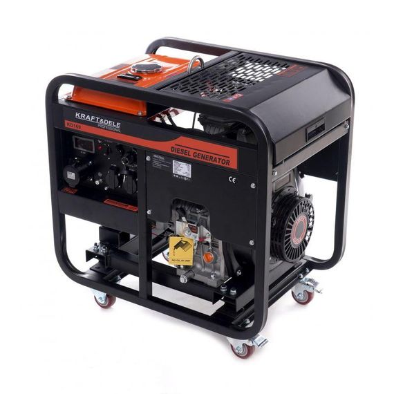 Дизельный  генератор однофазный   7500W 230/400V KD147 | Зображення 4