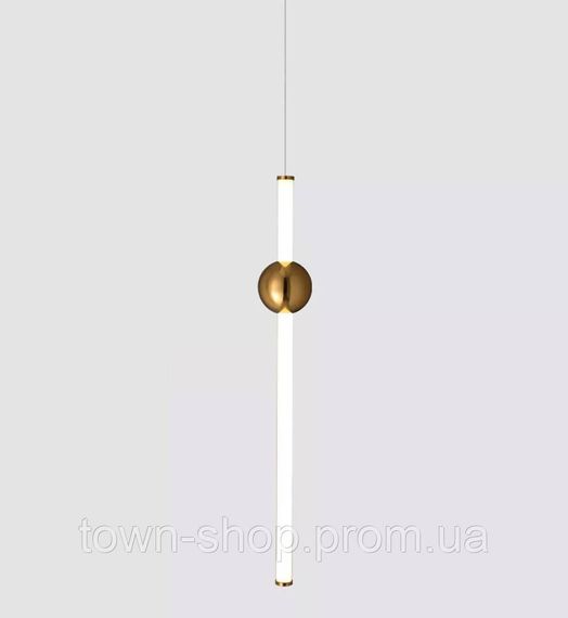 Люстра потолочная LED ND7044/900VA-k Латунь 100-200х10х10 см.