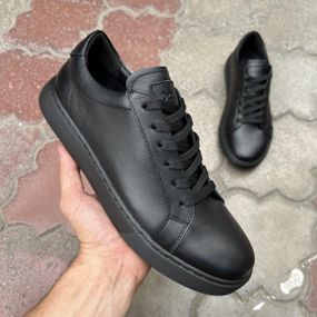 Легкие мужские кеды Safari черные 41 размер