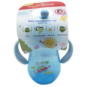 Поильник с трубочкой MGZ-0312(Blue) 260 мл