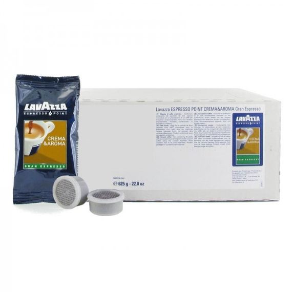 Кава в капсулах Lavazza Espresso Point Crema & Aroma Gran Espresso 100 шт Італія Поїнт | Зображення 1