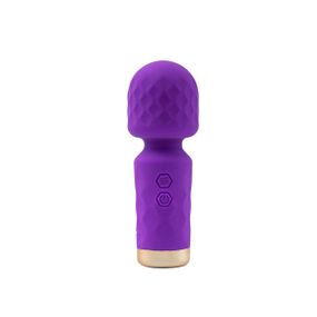 Вібромасажер M’Lady Mini Vibrating Wand Purple sexstyle