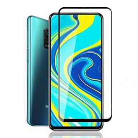 Захисне скло 2.5D на весь екран для Xiaomi Redmi 10X / Note 9