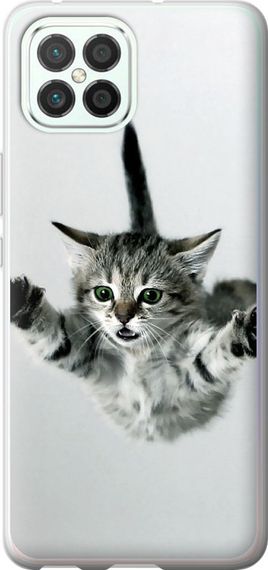 Чехол на Huawei Nova 8 SE Летящий котёнок "2322u-2126-17620"