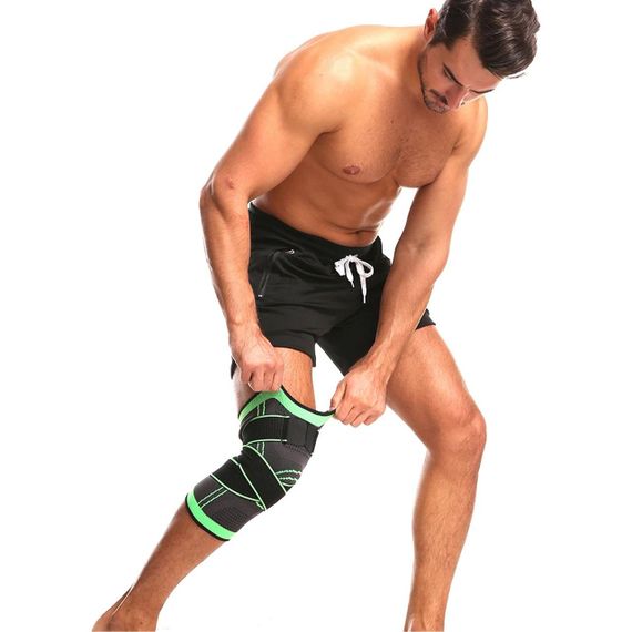 Бандаж колінного суглоба 1 шт, KNEE SUPPORT WN-26 / Фіксатор на коліно / Еластичний наколінник | Зображення 4