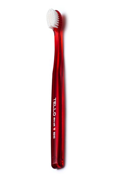 Зубна щітка Tello 6240 Ultra Soft, d 0.10 mm, червона | Зображення 1