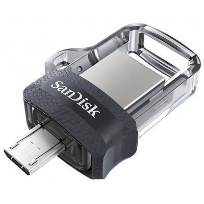 USB флеш накопичувач SanDisk 64GB Ultra Dual Black USB 3.0 OTG (SDDD3-064G-G46) (SDDD3-064G-G46) | Зображення 4
