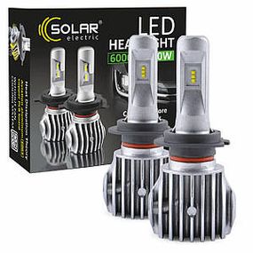 8607 SOLAR LED H7 CANBUS 12/24V 6500K 6000Lm 40W Cree Chip 1860
