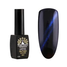 Гель-лак "Котяче око" Global Fashion Professional №30, 8мл