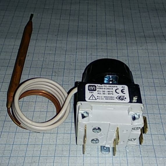 Терморегулятор двополюсний 30°-95°С капілярний MMG(Угорщина) | Зображення 4