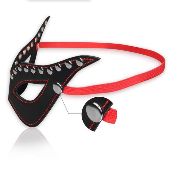 Маска - Bondage Fetish Crafted Masquerade Mask Sex Aura | Зображення 2