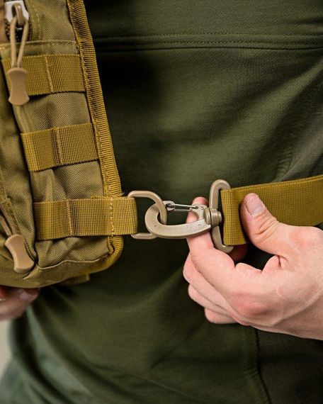 Тактична дорожня сумка нагрудна laser койот ПП4625 | Зображення 4