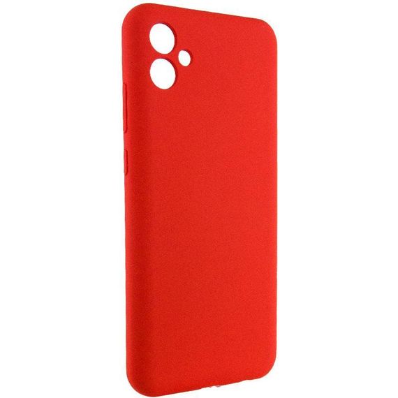 Чехол Silicone Cover Lakshmi Full Camera (AAA) для Samsung Galaxy A07 Красный / Red | Зображення 1