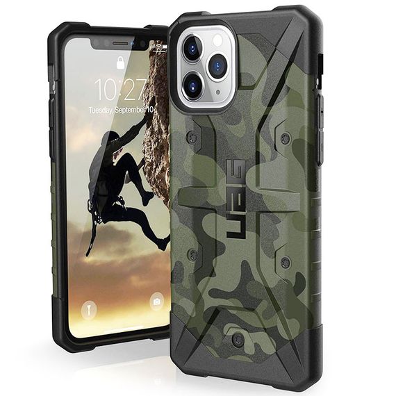 Ударостійкий чохол UAG Pathfinder камуфляж для Apple iPhone 11 Pro (5.8") TPU+PC, Зелений