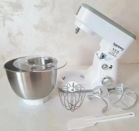 Кухонный комбайн Rainberg Rb-8082 3200 Вт | Зображення 2