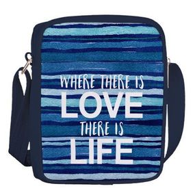 Сумка для подростков Junior boy Where there is love there is life (SDB_18A018_TSI)