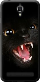 Чехол на Asus ZenFone Go ZC451TG Чёрная кошка "932u-276-17620"