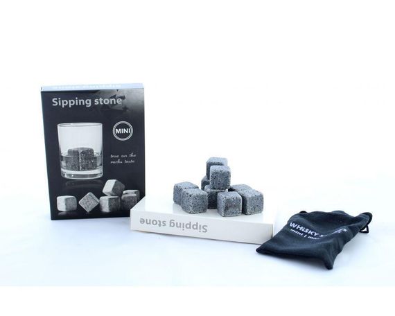 Камені для віскі Whiskey Stones ∙ Набір каменів для охолодження напоїв ∙ Багаторазовий лід | Зображення 1