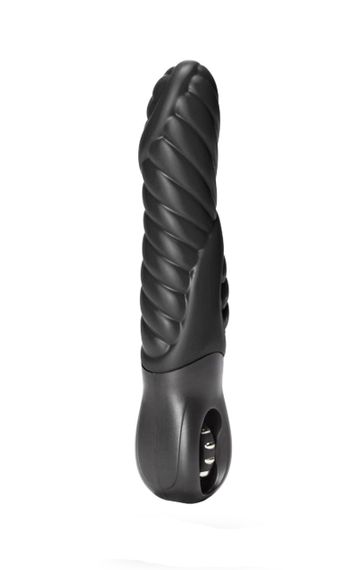 Рельєфний вібратор Amor Big Herkules Black (Застосунок НЕ Функціонує!) sexstyle | Зображення 1