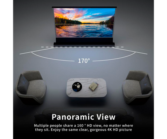 Екран ALR з електроприводом для ультракороткофокусного проектора VividStorm S PRO 100" (White) білий (S-PRO-100"-(White)_49999) | Зображення 7