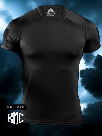 Тактична футболка, що відводить піт, samuray Cooltuch black | Зображення 1