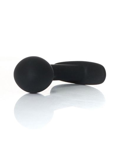 Анальна пробка - Silicone Black Curved Plug S Sex Aura | Зображення 2