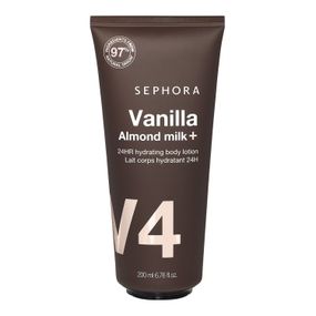 Лосьйон для тіла SEPHORA 24HR hydrating body lotion - Vanilla + Almond Milk (200 ml)